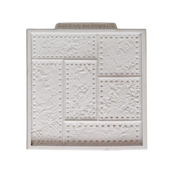 Silicone Mould - Rivited Metal Plate